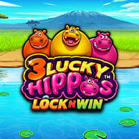 3 Lucky Hippos in rewardburst