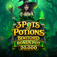 3 Pots of Potions Bewitched Bonus Pot 20000
