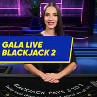 Gala Live Blackjack 2 in gslivecasinogames