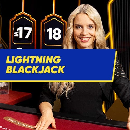 Lightning Blackjack in UnlimitesSeatBlackjack