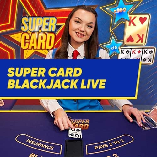Super Card Blackjack Live in UnlimitesSeatBlackjack