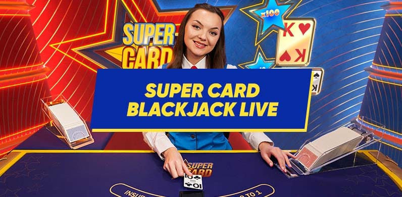 Super Card Blackjack Live in galamultiplierbj