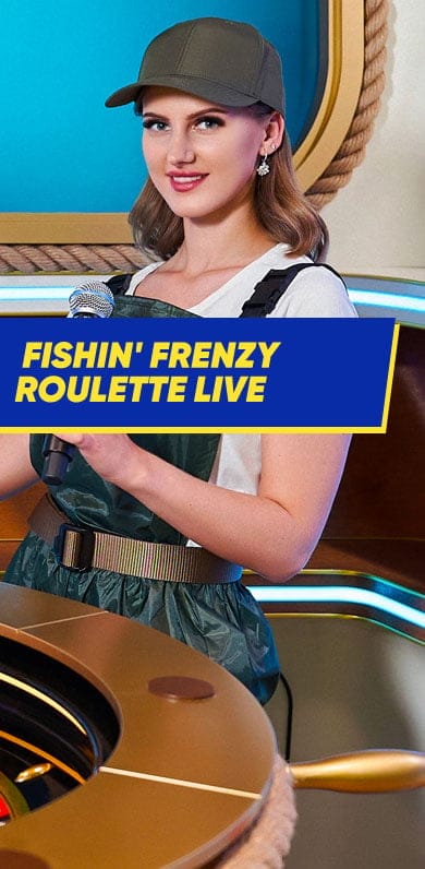 Fishin' Frenzy Roulette Live in 10pgames