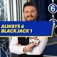 Always 6 Blackjack 1 in MoreLiveTables