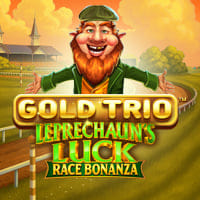 Gold Trio: Leprechaun's Luck Race Bonanza in ga_cloverspins